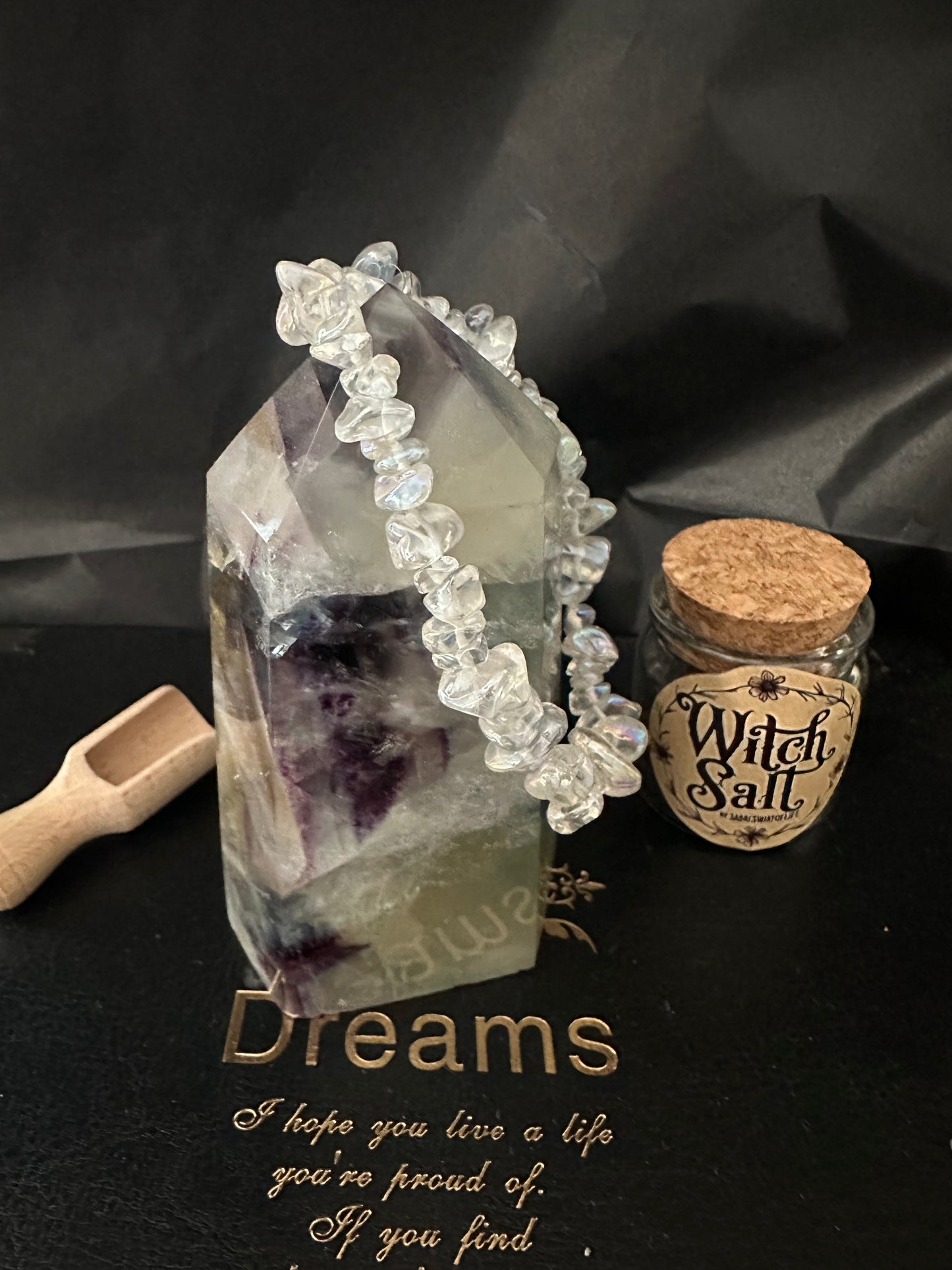 Bergkristall Angel Aura Armband